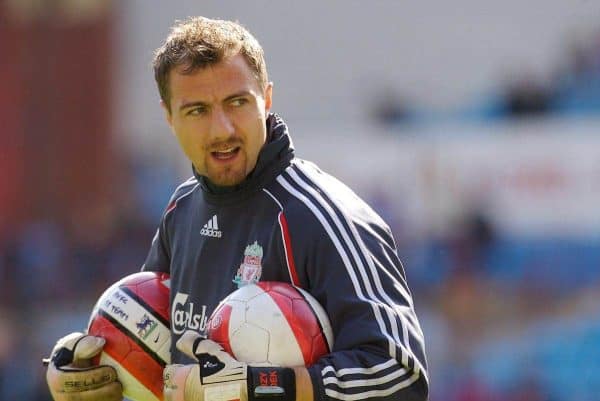 Birmingham, England - Sunday, March 3, 2007: Liverpool's goalkeeper Jerzy Dudek before the Premiership match against Aston Villa at Villa Park. (Pic by David Rawcliffe/Propaganda)