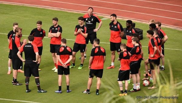 Liverpool mid-season training, Tenerife