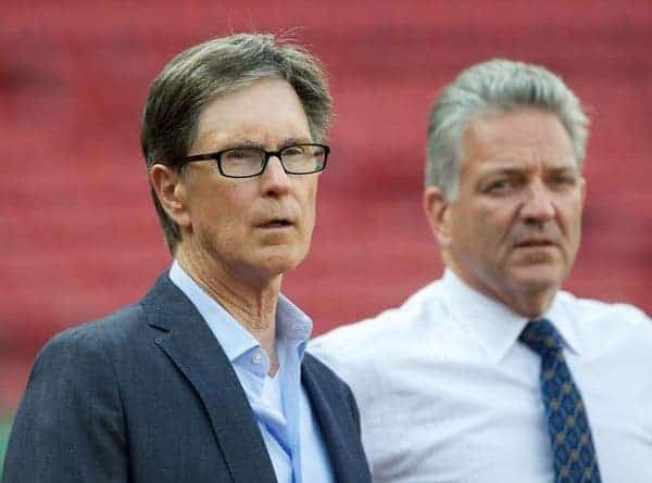 BOSTON, MA - Tuesday, July 24, 2012: Liverpool's owner John W. Henry during a training session at Fenway Park, home of the Boston Red Sox, ahead of their second preseason match of the North American tour, against AS Roma. (Pic by David Rawcliffe/Propaganda)