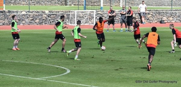 Liverpool mid-season training, Tenerife