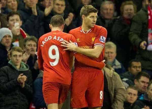 Steven Gerrard's No 8 Liverpool shirt should be handed to a big