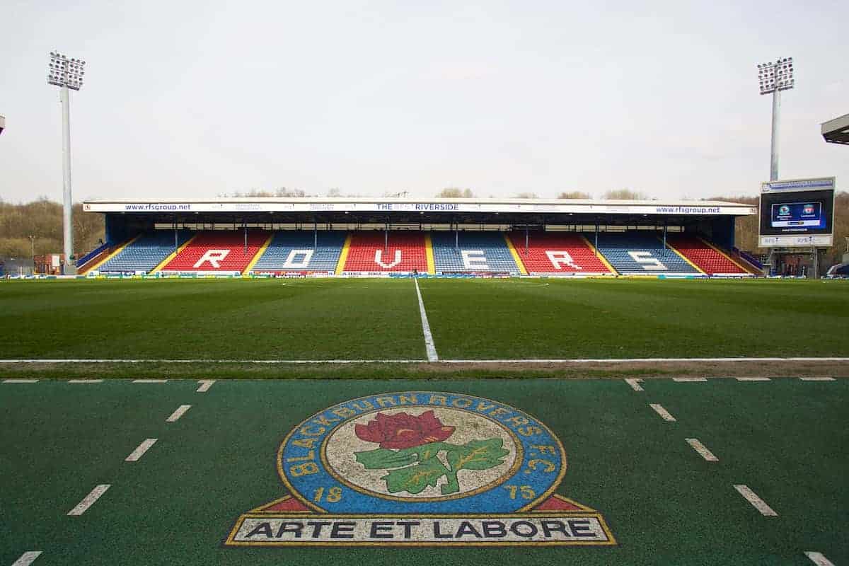 BLACKBURN, ENGLAND - Wednesday, April 8, 2015: A general view of Blackburn Rovers' Ewood Park Stadium before the FA Cup 6th Round Quarter-Final Replay match against Liverpool. (Pic by David Rawcliffe/Propaganda)