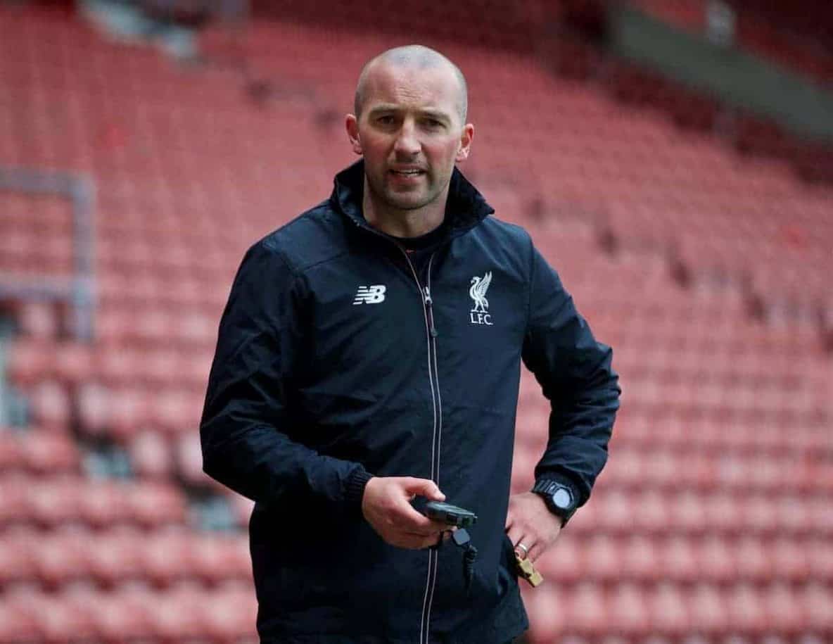 SOUTHAMPTON, ENGLAND - Sunday, March 20, 2016: Liverpool's head of fitness elite development Andy O'Boyle after the FA Premier League match against Southampton at St Mary's Stadium. (Pic by David Rawcliffe/Propaganda)