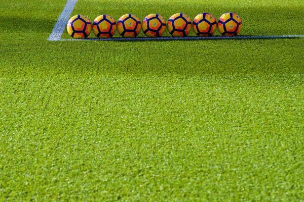 BOURNEMOUTH, ENGLAND - Sunday, December 4, 2016: SISGrass re-enforced natural turf system at AFC Bournemouth's Vitality Stadium, pictured before the FA Premier League match against Liverpool. (Pic by David Rawcliffe/Propaganda)