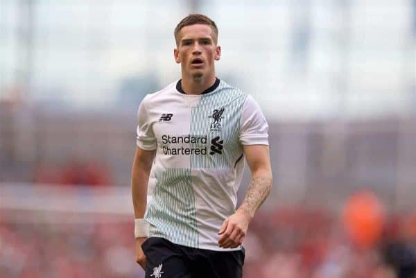 DUBLIN, REPUBLIC OF IRELAND - Saturday, August 5, 2017: Liverpool's Ryan Kent during a preseason friendly match between Athletic Club Bilbao and Liverpool at the Aviva Stadium. (Pic by David Rawcliffe/Propaganda)