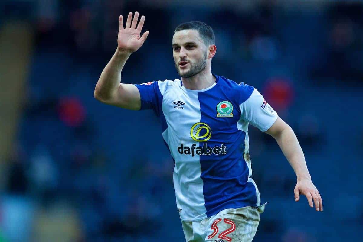 BLACKBURN, ENGLAND - Saturday, January 6, 2018: Blackburn Rovers' Craig Conway during the FA Cup 3rd Round match between Blackburn Rovers FC and Hull City FC at Ewood Park. (Pic by David Rawcliffe/Propaganda)