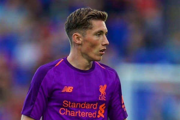 BIRKENHEAD, ENGLAND - Tuesday, July 10, 2018: Liverpool's Harry Wilson during a preseason friendly match between Tranmere Rovers FC and Liverpool FC at Prenton Park. (Pic by Paul Greenwood/Propaganda)