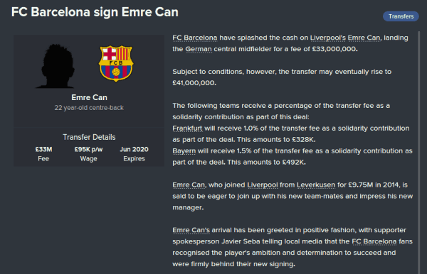 Can Barcelona FM16