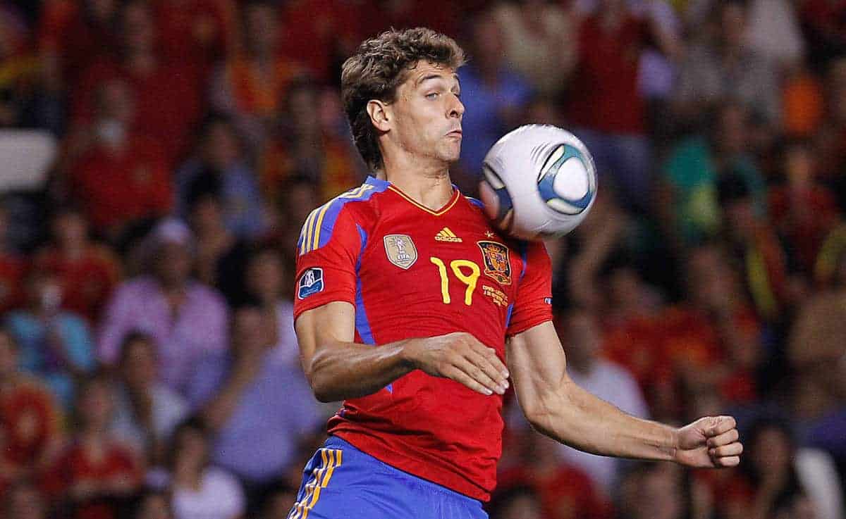 06.09.2011, Logrono, ESP, UEFA EURO 2012, Qualifikation, Spanien vs Lichtenstein, im Bild Spain's Fernando LLorente during Euro 2012 qualifier match.September 6,2011.. EXPA Pictures © 2011, PhotoCredit: EXPA/ Alterphoto/ Acero +++++ ATTENTION - OUT OF SPAIN/(ESP) +++++