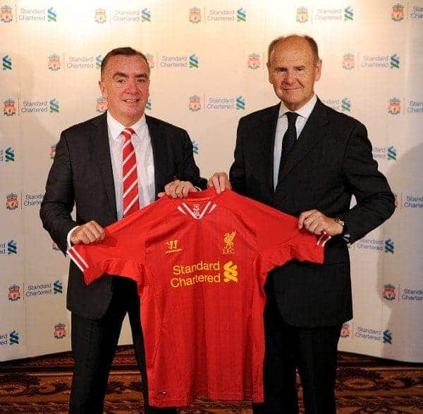 Ian Ayre and Sir John Peace