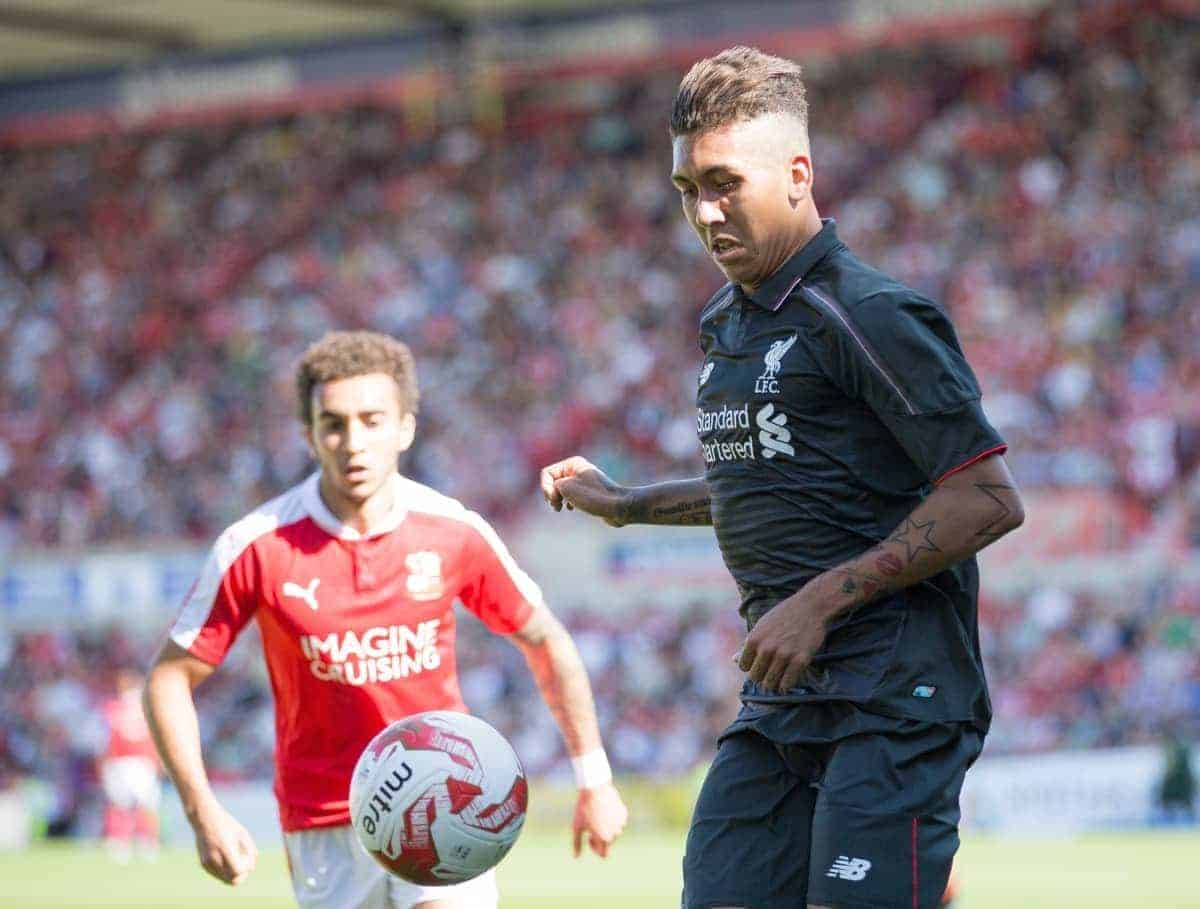 Football - Liverpool FC Preseason Tour 2015 - Swindon Town FC v Liverpool FC