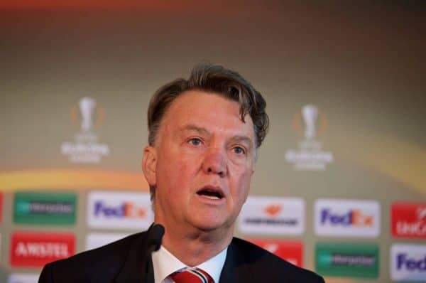 Van Gaal says United aiming to take game to <b>extra-time</b>, but can score 4 if ... - P160309-004-Man_Utd_Press_Conf-600x398