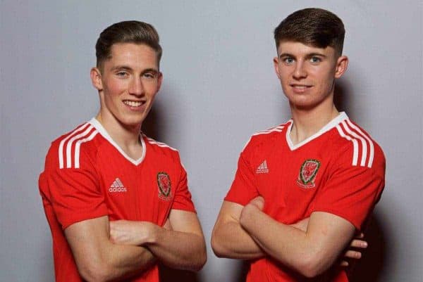 CARDIFF, WALES - Monday, March 20, 2017: Liverpool's Under-23 duo Harry Wilson and Ben Woodburn join up with the Wales senior squad for the forthcoming 2018 FIFA World Cup Qualifying Group D match against Republic of Ireland. (Pic by David Rawcliffe/Propaganda)