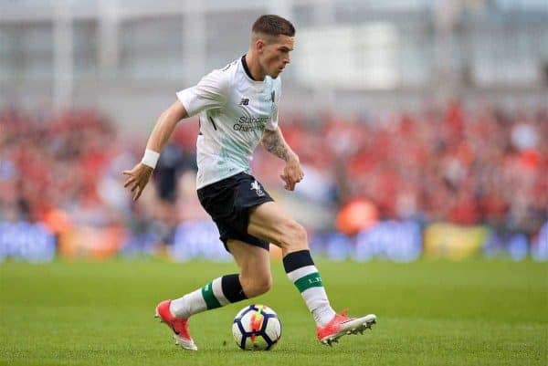 DUBLIN, REPUBLIC OF IRELAND - Saturday, August 5, 2017: Liverpool's Ryan Kent during a preseason friendly match between Athletic Club Bilbao and Liverpool at the Aviva Stadium. (Pic by David Rawcliffe/Propaganda)