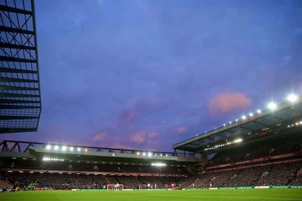 LIVERPOOL, ENGLAND - Sunday, February 4, 2018: A general view of Anfield during the FA Premier League match between Liverpool FC and Tottenham Hotspur FC at Anfield. (Pic by David Rawcliffe/Propaganda)