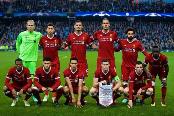 liverpool champions league final team 2018