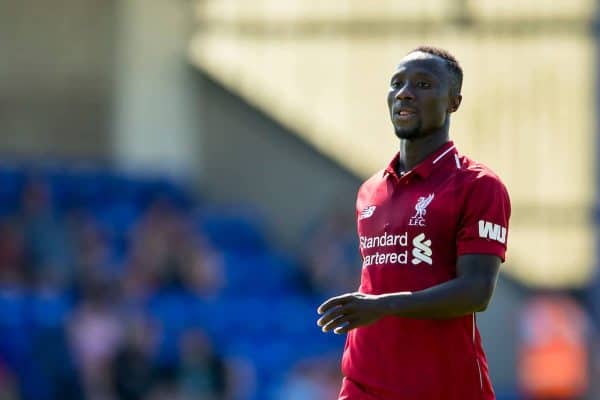 CHESTER, ENGLAND - Saturday, July 7, 2018: Liverpool's Naby Keita during a preseason friendly match between Chester FC and Liverpool FC at the Deva Stadium. (Pic by Paul Greenwood/Propaganda)