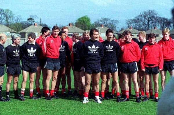 Graeme Souness and his squad