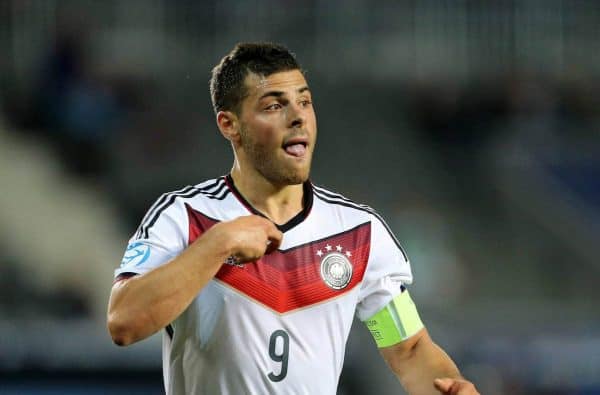 une 20, 2015 - Prague, United Kingdom - Germany's Kevin Volland in action ..Germany v Denmark - UEFA Under 21's - Eden Stadium - Czech Republic - 20th June 2015 - Picture David KleinSportimage.