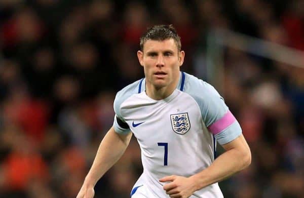 James Milner, England (Picture by: Adam Davy / PA Archive/Press Association Images)