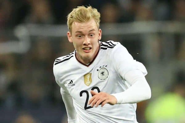 Germany's Julian Brandt March 2017 (Adam Davy/EMPICS Sport)