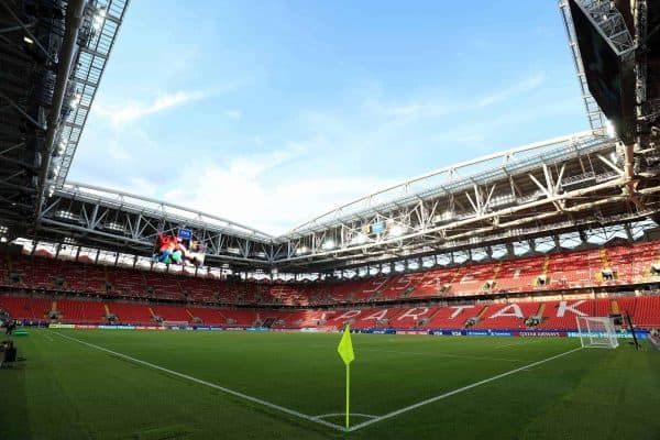 A view inside the Spartak Stadium before the game (PA Images)