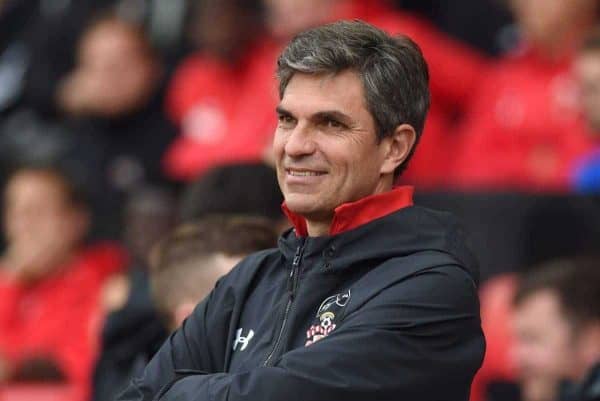 Southampton Mauricio Pellegrino during the pre-season friendly match at St Mary's, Southampton. PRESS ASSOCIATION Photo. Picture date: Wednesday August 2, 2017. See PA story SOCCER Southampton. Photo credit should read: Simon Galloway/PA Wire. RESTRICTIONS: EDITORIAL USE ONLY No use with unauthorised audio, video, data, fixture lists, club/league logos or "live" services. Online in-match use limited to 75 images, no video emulation. No use in betting, games or single club/league/player publications.