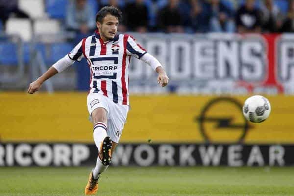 Pedro Chirivella of Willem II during the Dutch Eredivisie match between Willem II Tilburg and ADO Den Haag at Koning Willem II stadium on September 09, 2017 in Tilburg, The Netherlands