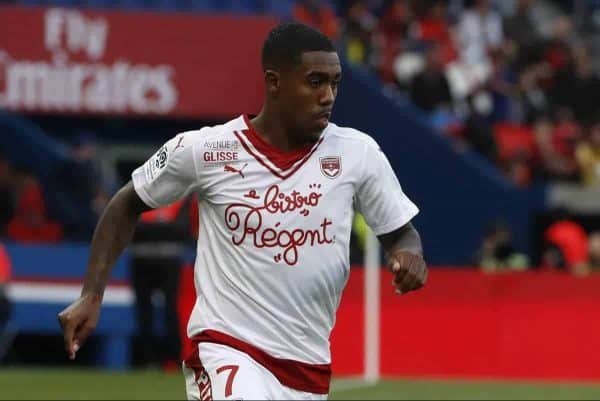 Bordeaux' Malcom during the French Ligue 1 football match Paris Saint-Germain (PSG) vs Bordeaux at the Parc des Princes stadium in Paris, France, on September 30, 2017. PSG won 6-2. Photo by Henri Szwarc/ABACAPRESS.COM