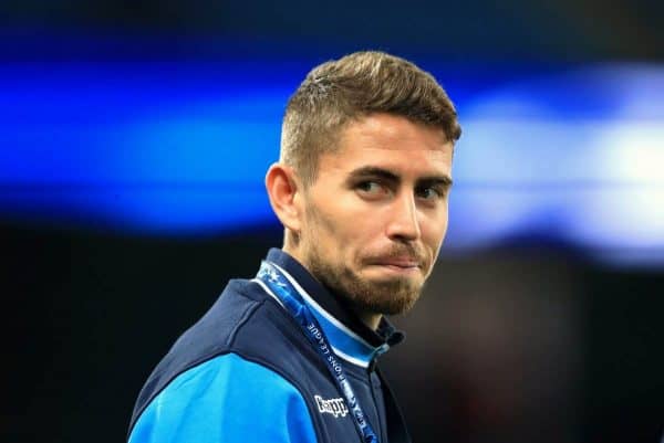 Napoli's Filho Jorge Jorginho prior to the match (Mike Egerton/EMPICS Sport)