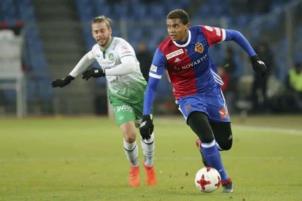 December 9, 2017 - Basel, BS, Schweiz - Basel, 09.12.2017, Fussball Super League, FC Basel - FC St. Gallen. Manuel Akanji (FCB) (Credit Image: ¬© Giuseppe Esposito/EQ Images via ZUMA Press)