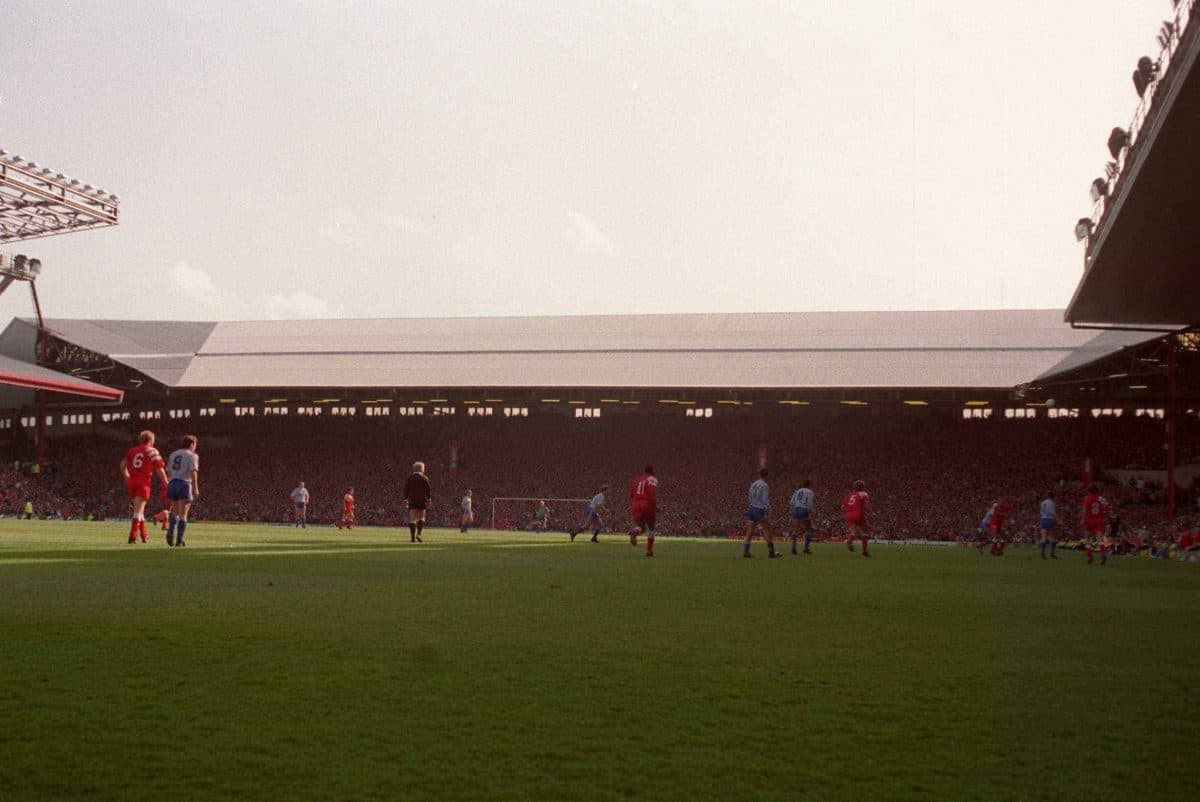 Old Kop, 1990s (Picture by: Neal Simpson / EMPICS Sport)