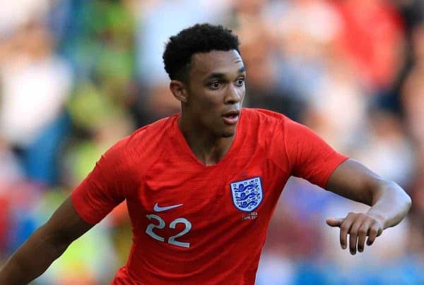 England's Trent Alexander-Arnold during the International Friendly match at Elland Road, Leeds