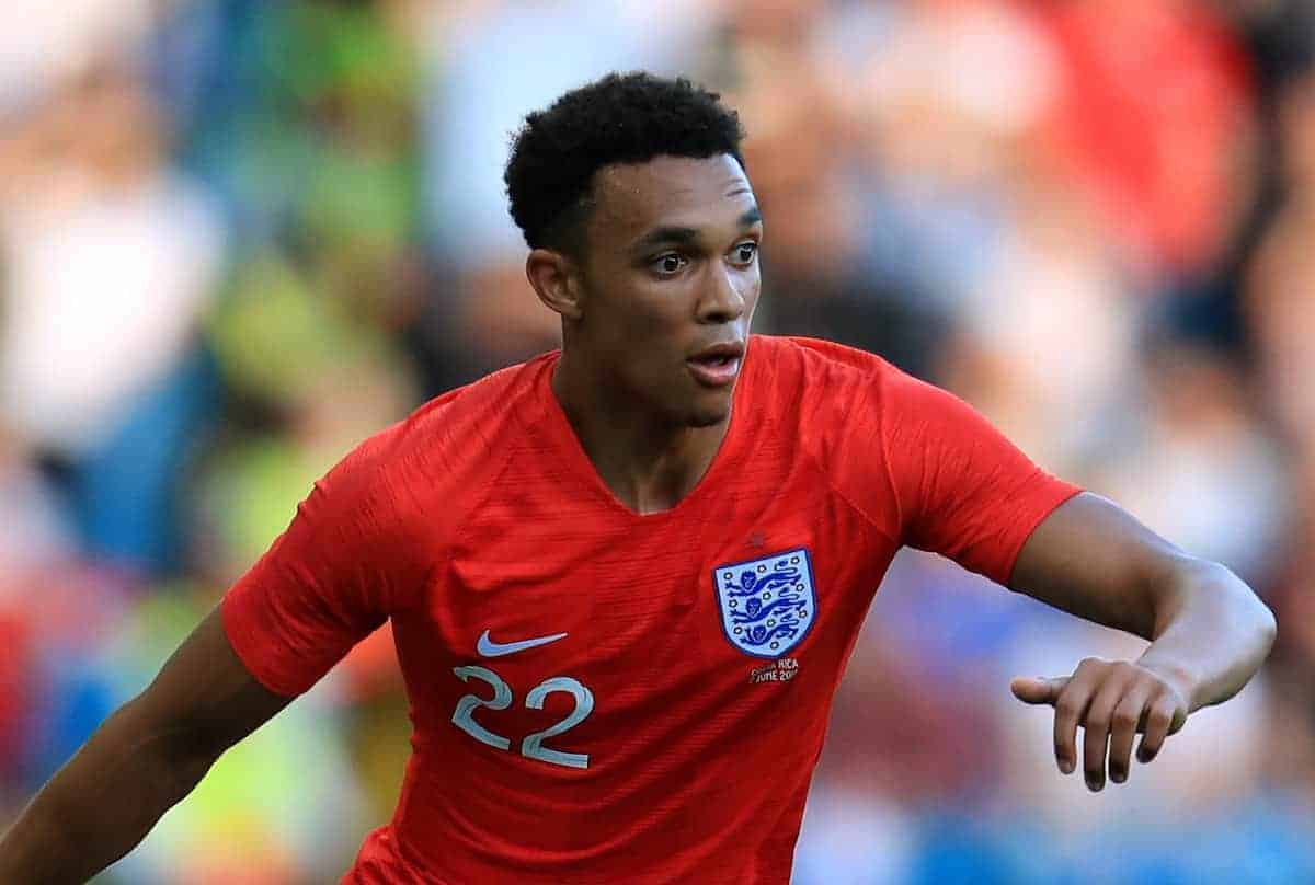 England's Trent Alexander-Arnold during the International Friendly match at Elland Road, Leeds