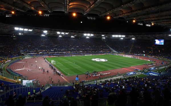 General view of the Stadio Olimpico in Rome, venue for the 2009 Champions League Final