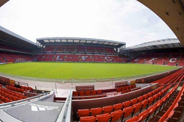 The view of the pitch from the centre of the Paddock, Block PK6.