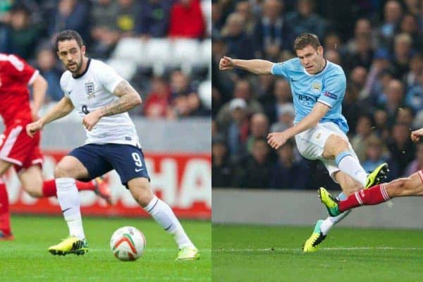 Danny Ings and James Milner Pic by David Rawcliffe/Propaganda)