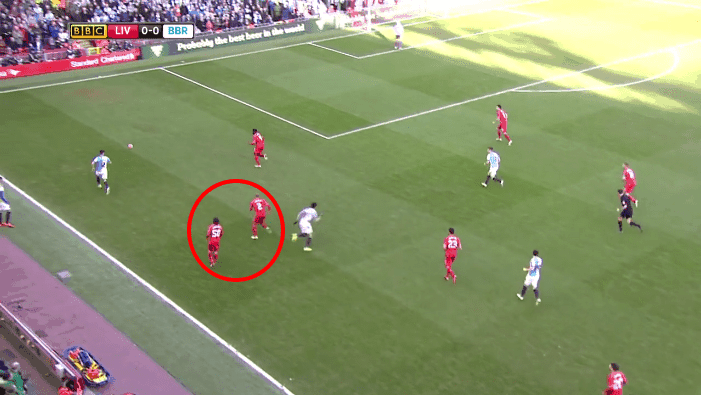 Johnson and Markovic both kept running into the same position, creating gaps in the defence. 