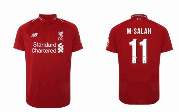 Liverpool shop shirt 2018/19