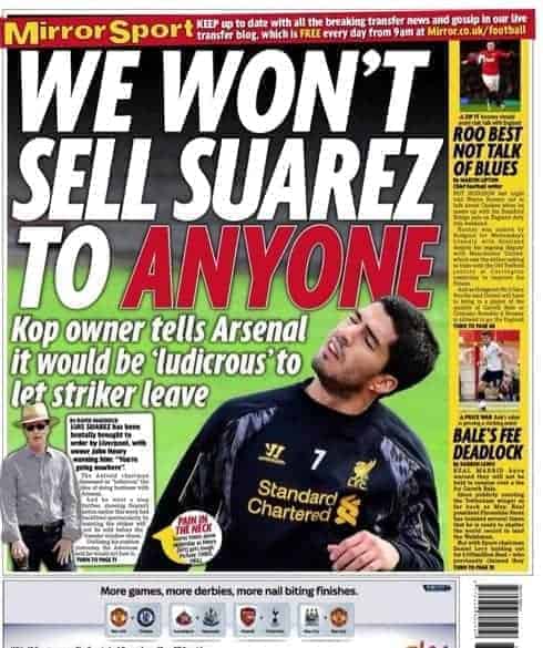 Friday, August 9th: Mirror back page