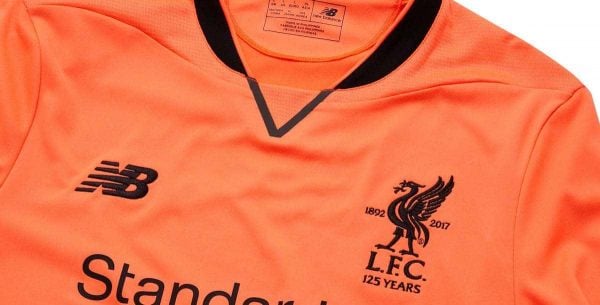 Liverpool reveal new orange third kit for 2017 18 season Liverpool FC This Is Anfield