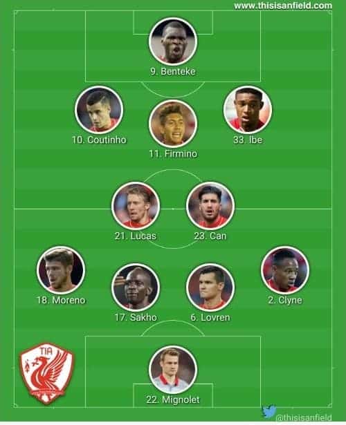 Stoke unchanged XI