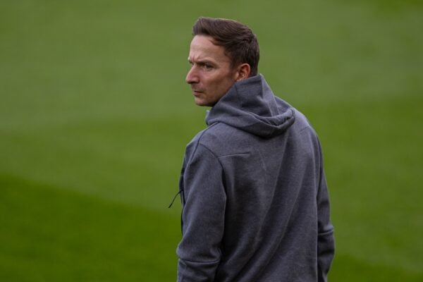 BOURNEMOUTH, ENGLAND - Sunday, January 21, 2024: Liverpool's first-team development coach Pepijn Lijnders before the FA Premier League match between AFC Bournemouth and Liverpool FC at Dean Court. (Photo by David Rawcliffe/Propaganda)