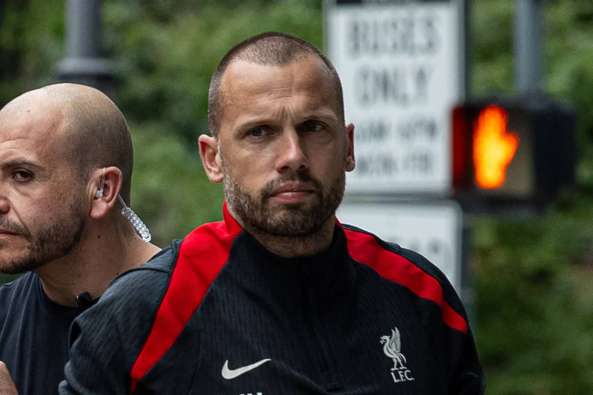 Arne Slot has now explained why Liverpool have hired John Heitinga in