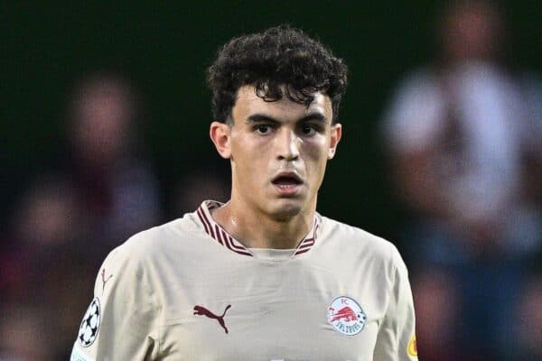 Stefan Bajcetic of FC Red Bull Salzburg (Alamy image)