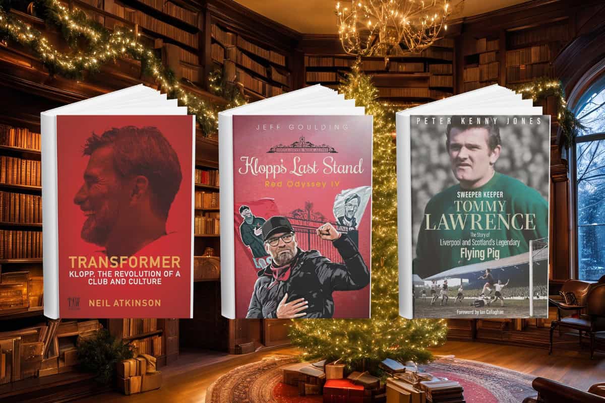 Best books for Liverpool FC fans this Christmas – our top 12 picks for you!