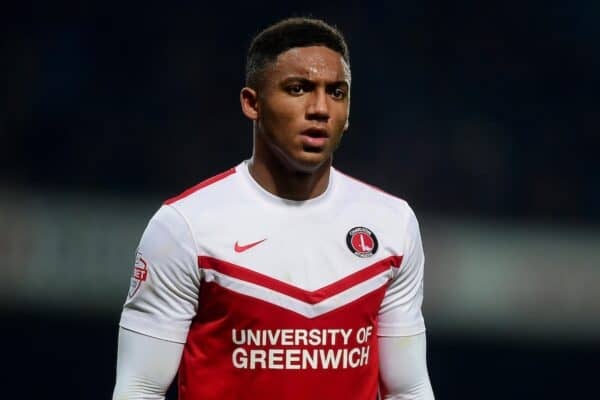 G7JG4M Soccer - Sky Bet Championship - Ipswich Town v Charlton Athletic - Portman Road. Charlton Athletic's Joseph Gomez