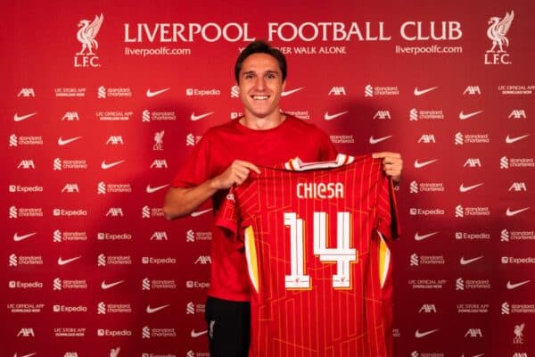 Liverpool Unveil New Signing Federico Chiesa