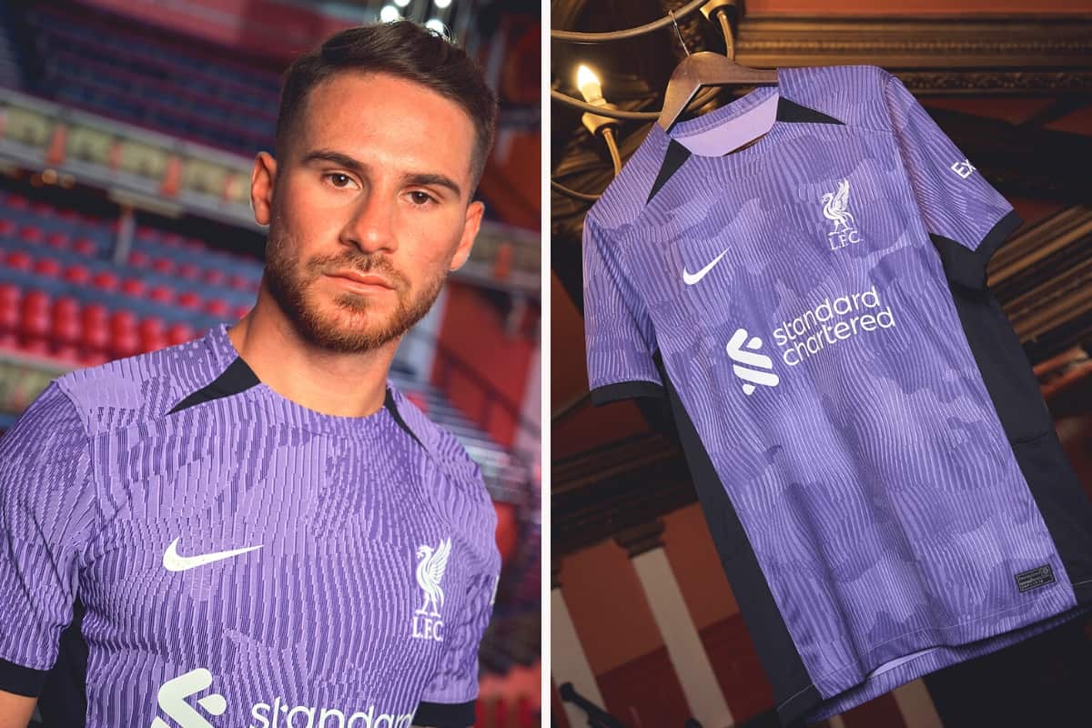 Liverpool FC launch new third kit with help of Alisson on the