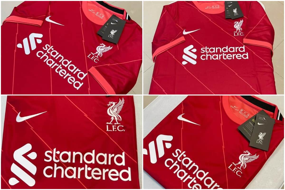 Photo) New leaked snap of Liverpool's bold 2021/22 third kit, with